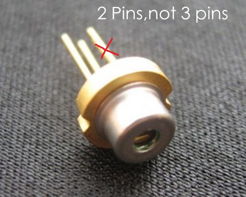 (image for) 350mw 405nm Nichia Laser Diode GH04W10A2GC - Click Image to Close